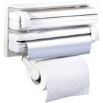 3 u 1 držač za papire i folije — aluminijumska folija, plastična folija i papir za pečenje - slika 4
