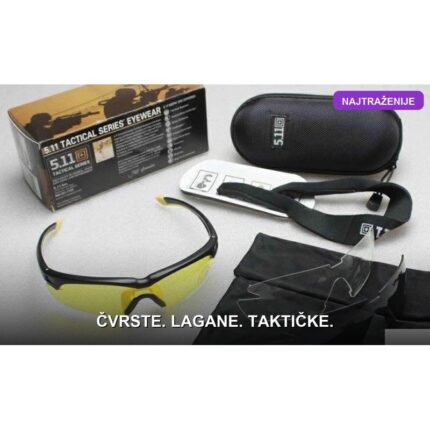 5.11 Taktičke Vojne Naočare – Military Style UV zaštita