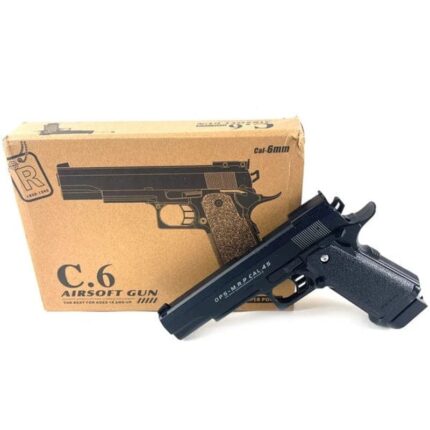 Airsoft pištolj metalni sa opremom