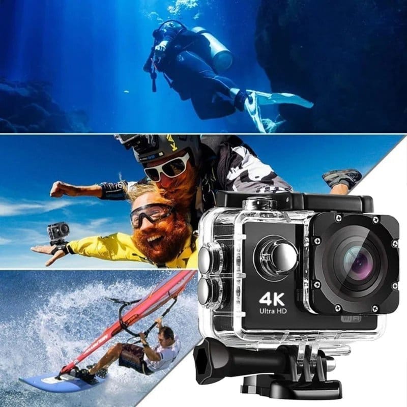 akciona kamera 4K WiFi akciona kamera 4K WiFi — prednja strana