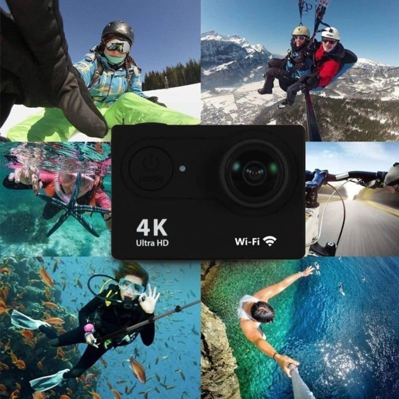 akciona kamera 4K WiFi akciona kamera 4K WiFi — u upotrebi