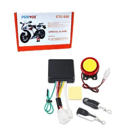 Alarm za Motor i Skuter Pervoi CTC 528 – Daljinsko Upravljanje i Sirena 125 dB