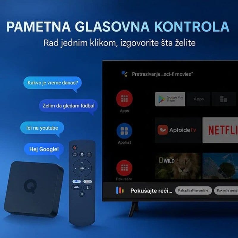 Android TV Box 8K Android TV Box 8K — u upotrebi