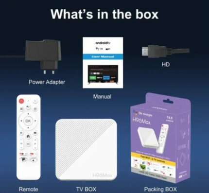 H96 MAX Android TV Box 14.0 – Pretvori Bilo Koji TV u Smart TV - slika 2