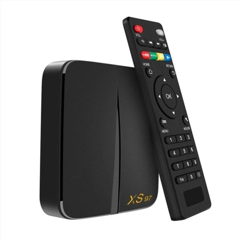 Android TV Box 4K Android TV Box 4K — prednja strana