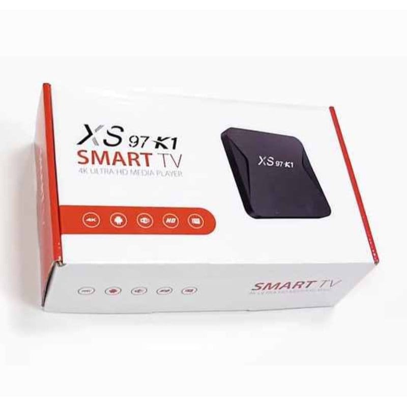 Android TV box 4K Android TV box 4K — prednja strana