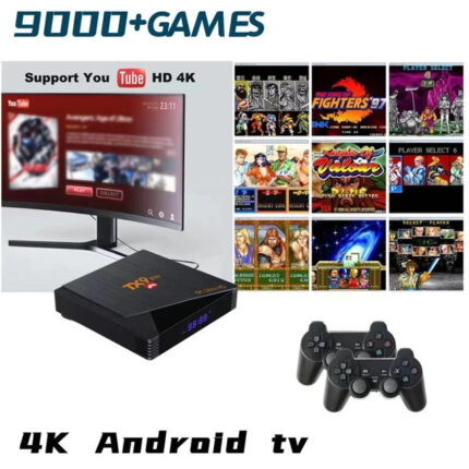 Android TV Box TX9 Pro 6K – 2u1 Media Plejer i Retro Konzola za Igranje - slika 2