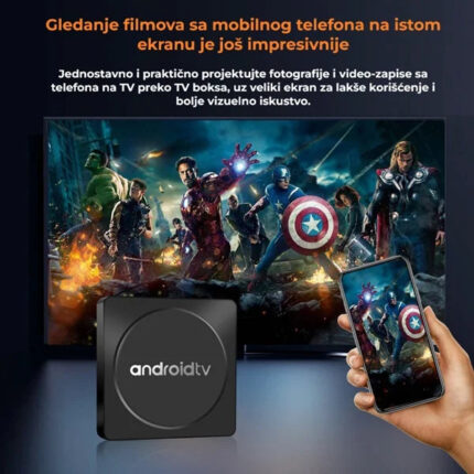 Android TV Box Smart TV Watch 14.0 – Pretvorite Svaki TV u Pametni Uređaj - slika 2