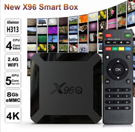 Android TV Box X96Q H313 – 4K Resiver 2GB/16GB, Android 10