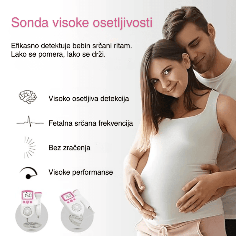aparat za slušanje srca bebe aparat za slušanje srca bebe — prednja strana