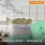 Aparat za sušenje hrane – Food Dehydrator sa podesivom temperaturom