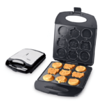 Sokany Aparat za Waffle i Tople Sendvice 750W – 9 Wafela Odjednom