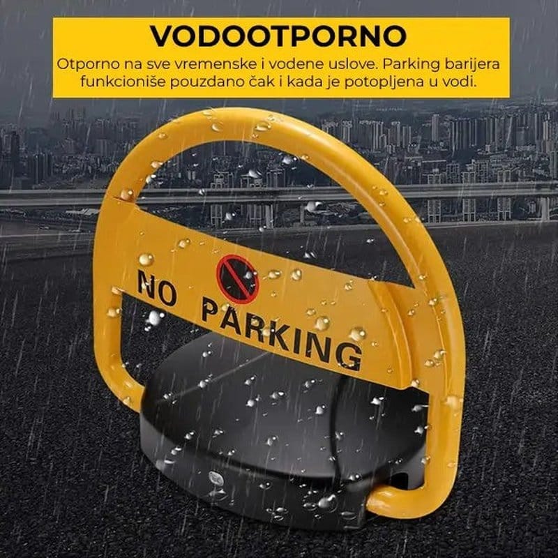 Daljinski i ključevi za parking rampu Daljinski upravljač i dva ključa za automatsku parking rampu — detalj kompleta