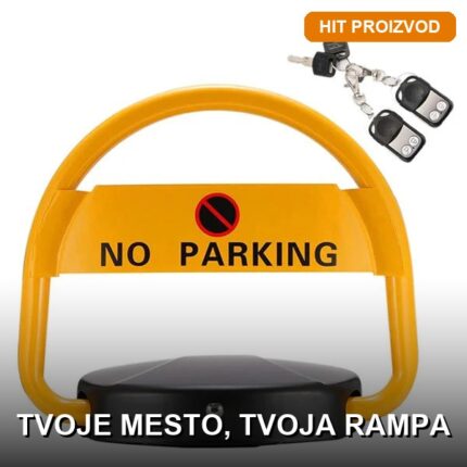 Automatska Rampa za Parking sa Daljinskim Upravljačem i Dva Ključa