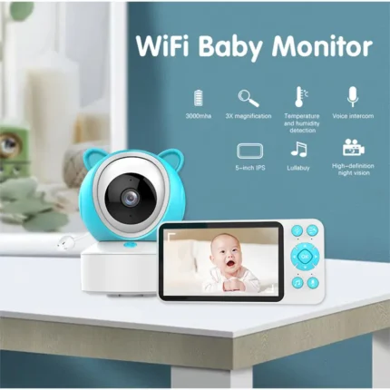 Baby Monitor sa Kamerom, TUYA Aplikacijom i HD Noćnim Vidom