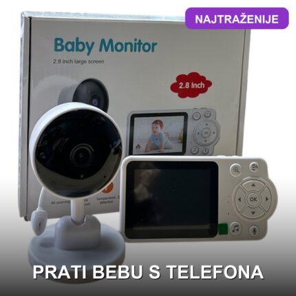 BabyGuard Wi-Fi Video Bebi Monitor sa HD Noćnom Vizijom