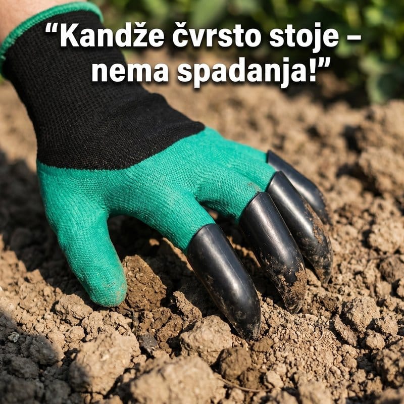 rukavice sa kandžama za baštu rukavice sa kandžama za baštu — pakovanje