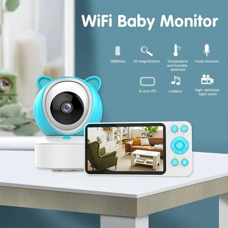 Bebi Monitor sa WiFi i Alarmom — Nadzor Bebe u Realnom Vremenu bebi monitor sa WiFi i alarmom - detalji