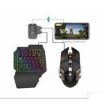 Bežični Set 4u1 – Tastatura, Miš i Bluetooth Prijemnik za Mobilni Telefon