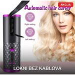 Bežični automatski uvijač za kosu sa keramičkim grejačem — 3 nivoa temperature