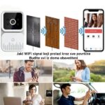 Bežično zvono sa kamerom WiFi za vrata — noćni vid i mobilna aplikacija - slika 5