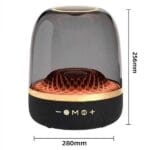 Bluetooth zvučnik sa LED osvetljenjem LP90 — prenosiv, snažan bas, do 10m dometa - slika 6