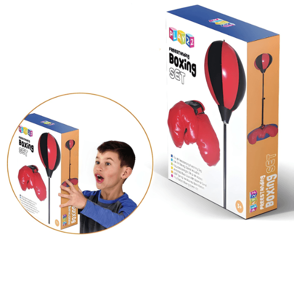 boks-set-za-decu-1.png Boks Set za Decu – Podesiva Visina, PU Materijal, od 6 Godina