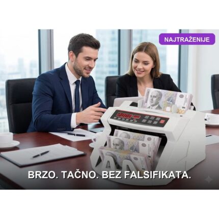 Profesionalni Brojač Novca sa UV Detekcijom i Automatskim Brojenjem Novčanica