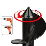 Burgija za Kopanje Rupa u Zemlji – Spiralni Nastavak za Bušilicu - slika 5