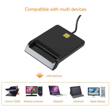 Čitač Smart Kartica USB 2.0 – Lična Karta, Zdravstvena Knjižica i Saobraćajna Dozvola - slika 2