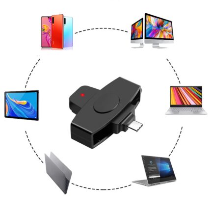 Čitač Tahograf Kartica za Mobilni Telefon – USB-C / Micro USB - slika 2