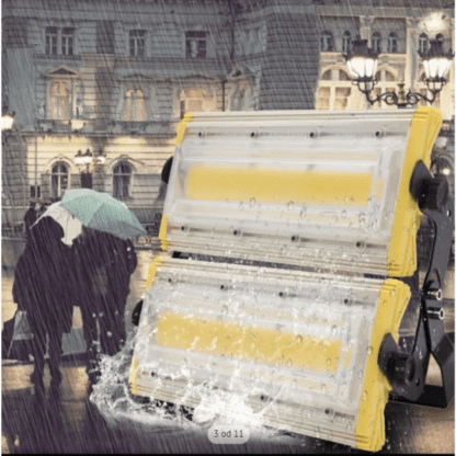 Linearni COB LED Reflektor 100W – Industrijski, Vodootporan, 8000lm - slika 2