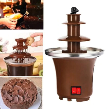 Čokoladna Fontana Velika – 4 Nivoa, Nerđajući Čelik, 2000W - slika 2