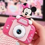 Dečiji fotoaparat Mini Maus sa dve kamere, igricama i punjivom baterijom - slika 4