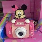 Dečiji fotoaparat Mini Maus sa dve kamere, igricama i punjivom baterijom - slika 6