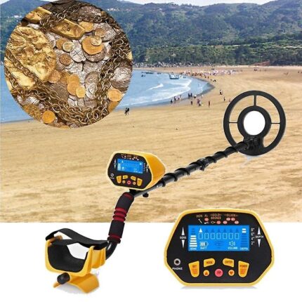 Metal Detektor GC-1028 – Precizni Detektor Metala i Zlata sa LCD Ekranom