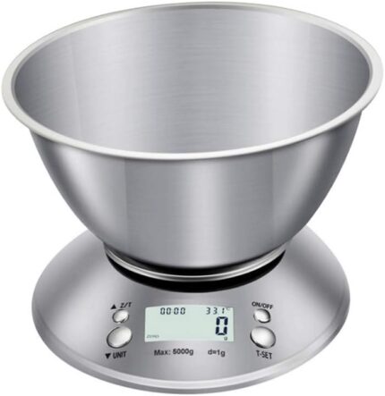 Digitalna Kuhinjska Vaga INOX do 5 kg – Precizno Merenje za Svaki Recept - slika 2