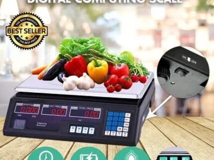 Digitalna vaga za merenje sa dvostranim displejom i cenovnikom – do 40kg - slika 2