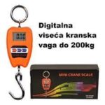 Digitalna Viseća Vaga do 200kg – Precizni Kantar za Merenje Tereta - u upotrebi