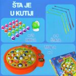 Društvena igra Pecanje XL — Porodična igra sa 21 ribicom i 4 pecaljke - slika 4