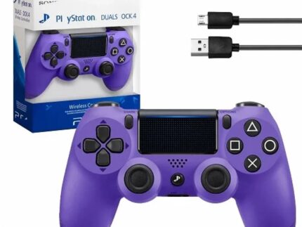 Džojstik za PS4 Ljubičasti – Bežični Gamepad sa Vibracijom za PC i PS4 - slika 2
