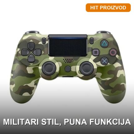 Džojstik za PS4 Maskirni – DualShock Militari Bežični Kontroler