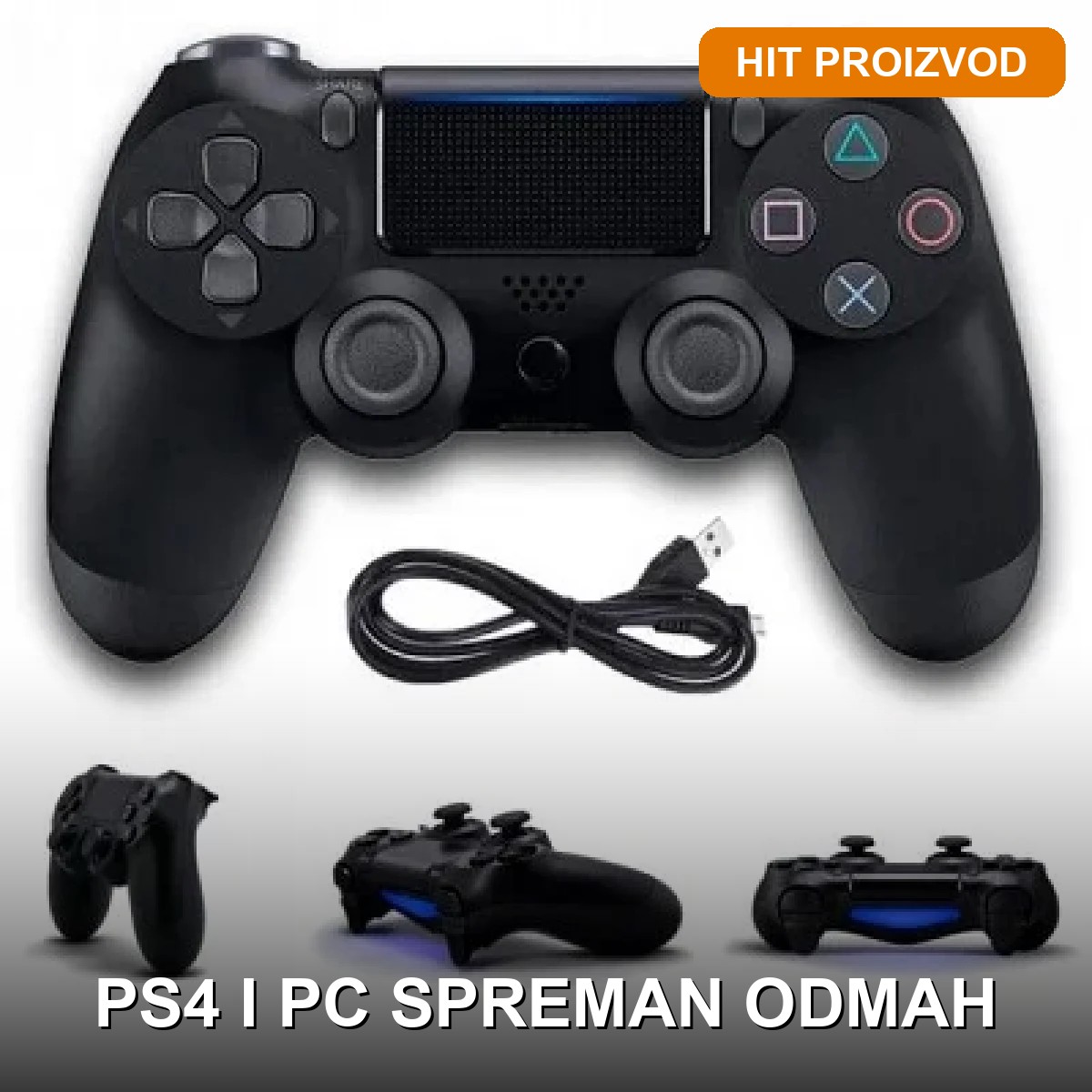 Džojstik za PS4 i PC — DualShock kompatibilni kontroler