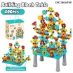 3D DIY Edukativni Sto za Decu – Set za Sklapanje sa 490 Delova - slika 8