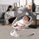 BabySwing Jaje – Električna Njihalica za Bebe sa Bluetooth Vezom - slika 2