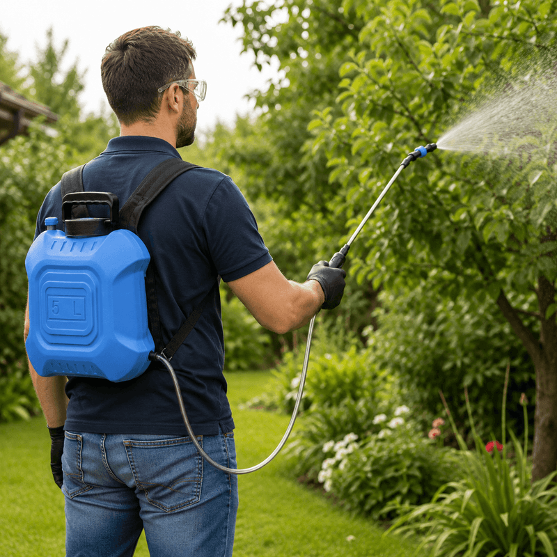 Električna prskalica 5L – bez ručnog pumpanja, sa gratis nastavcima električna prskalica - detalji