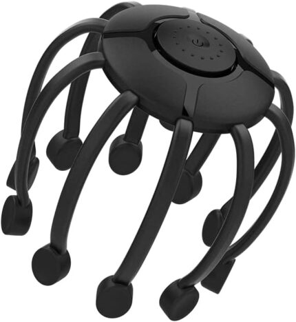 Električni Masažer za Glavu Octopus – 8 Fleksibilnih Pipaka za Opuštanje - slika 2