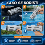 električni vodeni pištolj sa — detalji