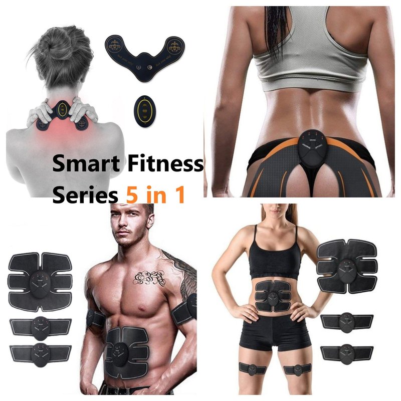 Elektrostimulator Mišića 5 u 1 Smart Fitness – Trening Trbušnjaka Kod Kuće elektrostimulator mišića - prednja strana