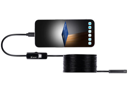 Endoskopska HD Kamera za iPhone i iPad – Fleksibilni Kabl 5m, IP67